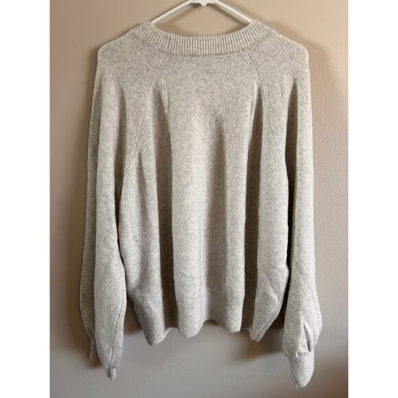 Women's Draper James XXL All Over Embellished Sweater Gray - Picture 2 of 9